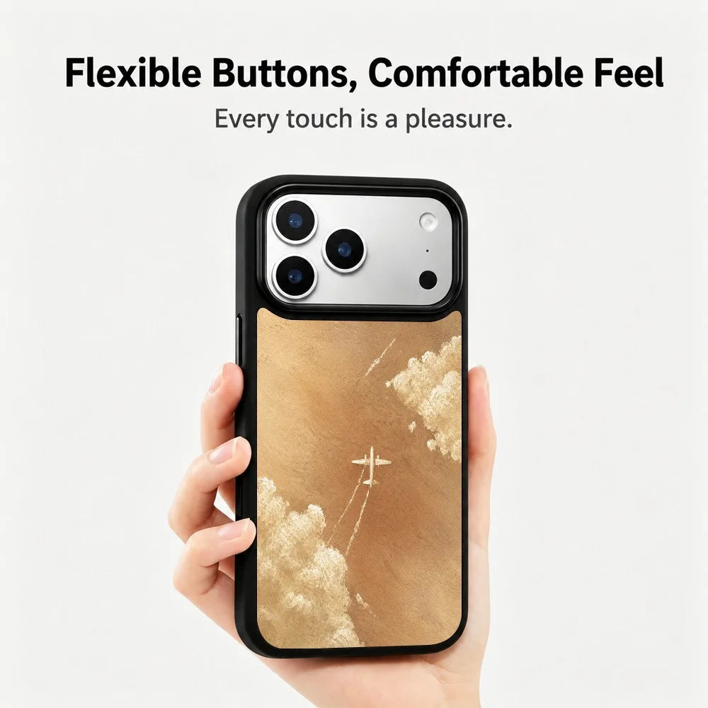 For iPhone 18 Pro Max Magnetic Case Five Elements Series UV Pattern Printing PC + Silicone Phone Cover (C) - T00024 - 2