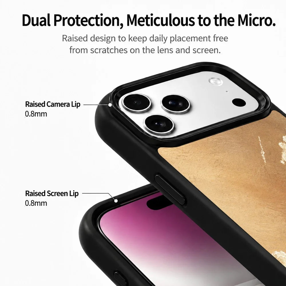 For iPhone 18 Pro Max Magnetic Case Five Elements Series UV Pattern Printing PC + Silicone Phone Cover (C) - T00024 - 5