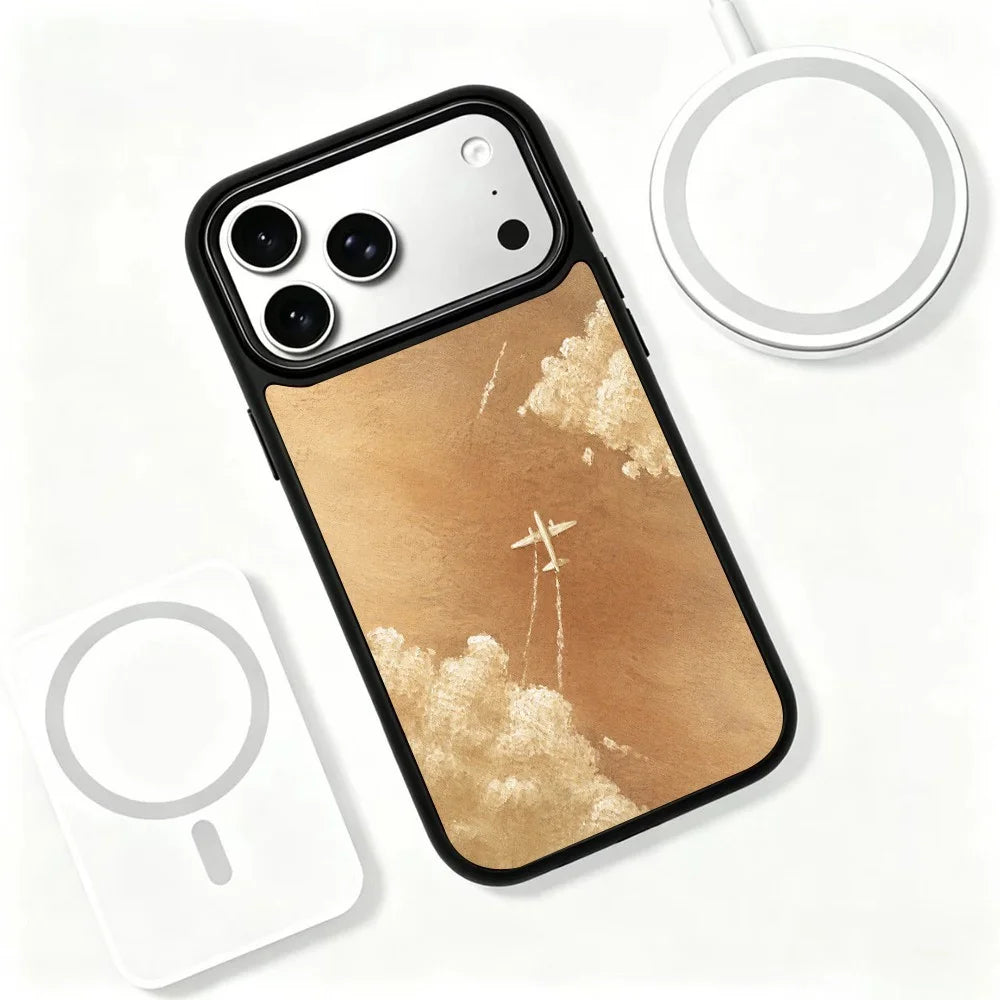For iPhone 18 Pro / 17 Pro Magnetic Case Five Elements Series UV Pattern Printing PC + Silicone Phone Cover (C) - T00024 - 3