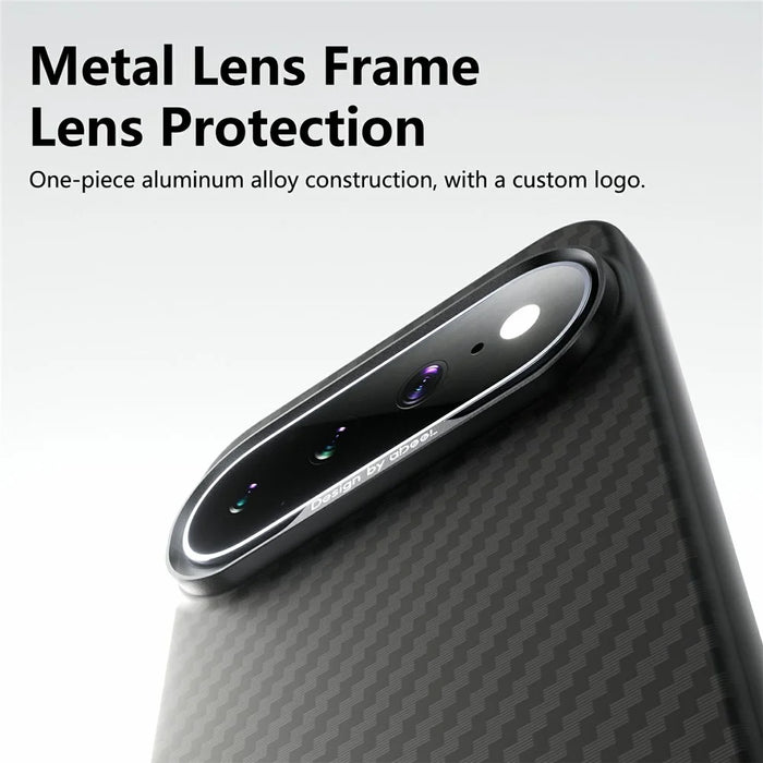 ABEEl for Google Pixel 11 Magnetic Case PC + TPU Ultra Thin Minimalist Phone Cover - Carbon Fiber Texture - 7