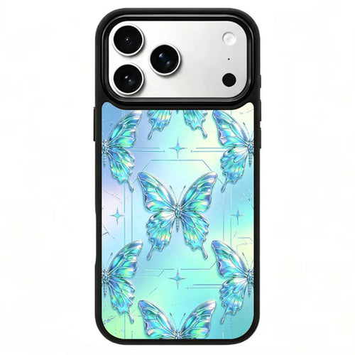 For iPhone 18 Pro / 17 Pro Magnetic Case Sweet Garden Art Series UV Pattern Print PC + Silicone Phone Cover - ZX0056 - 1