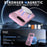For Google Pixel 11  /  Pixel 11 Pro Magnetic Case Kickstand TPU + Acrylic Phone Cover - Pink - 2