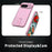 For Google Pixel 11  /  Pixel 11 Pro Magnetic Case Kickstand TPU + Acrylic Phone Cover - Pink - 4