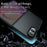 For Samsung Galaxy Z Fold8 Case Skin-Touch TPU + PC Matte Phone Back Cover - Transparent Black - 5
