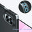 For Samsung Galaxy Z Fold8 Case Skin-Touch TPU + PC Matte Phone Back Cover - Transparent Black - 6