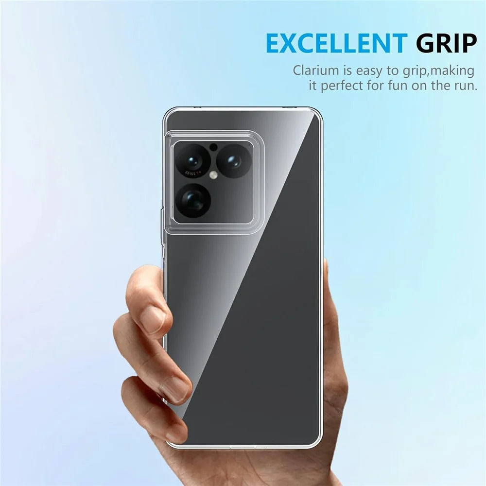 For Sony Xperia 1 VIII Case TPU Clear Phone Cover + 2PCS Tempered Glass Screen Film 2.5D Arc Edge - 2