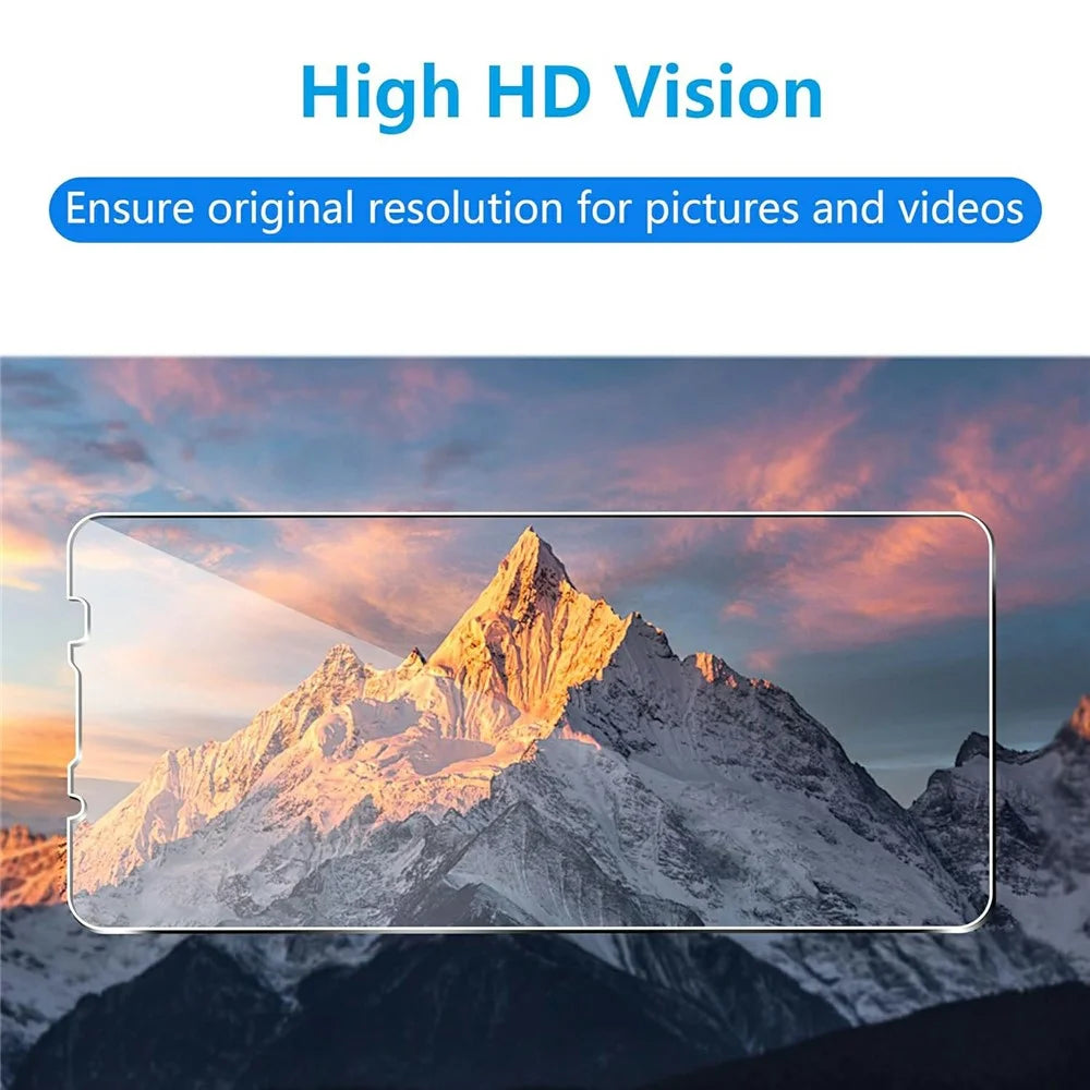 For Sony Xperia 1 VIII Case TPU Clear Phone Cover + 2PCS Tempered Glass Screen Film 2.5D Arc Edge - 4