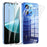 For Xiaomi Poco C85 5G Case TPU Clear Phone Cover + 2PCS Tempered Glass Screen Film 2.5D Arc Edge - 1