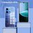 For Xiaomi Poco C85 5G Case TPU Clear Phone Cover + 2PCS Tempered Glass Screen Film 2.5D Arc Edge - 5
