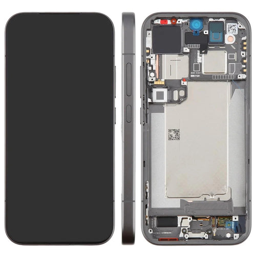 For Xiaomi 17 Pro 25098PN5AC OEM Grade S AMOLED Screen and Digitizer Assembly + Frame (Without Logo) - Black - 1