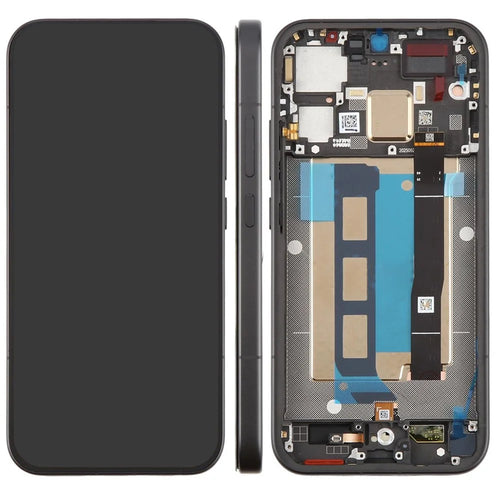 For Xiaomi Redmi K90 5G / Poco F8 Pro 5G OEM Grade S AMOLED Screen and Digitizer Assembly + Frame (Without Logo) - Black - 1