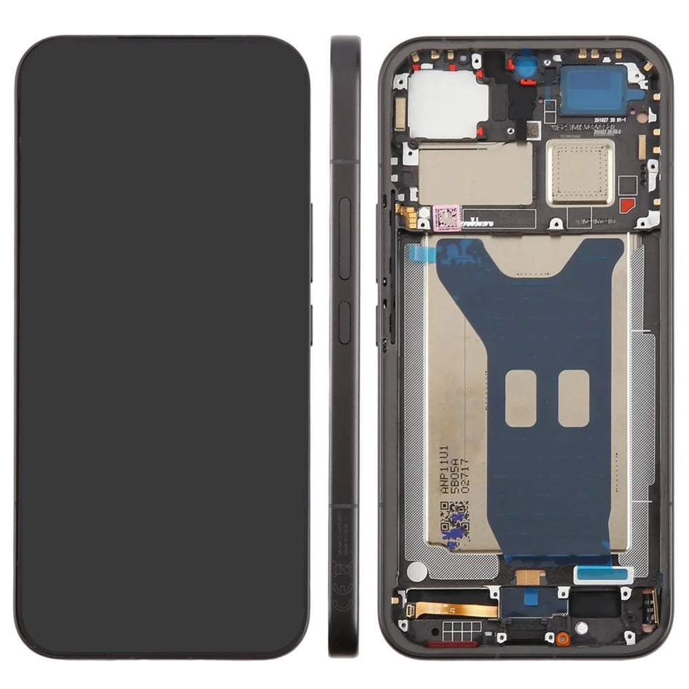 For Xiaomi Redmi K90 Pro Max 5G / Poco F8 Ultra OEM Grade S AMOLED Screen and Digitizer Assembly + Frame (Without Logo) - Black - 1