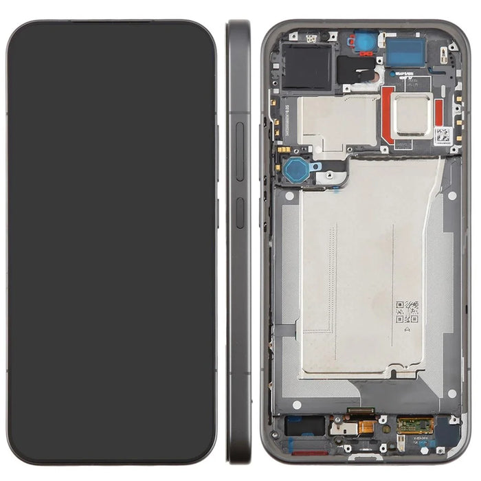 For Xiaomi 17 Pro Max 2509FPN0BC OEM Grade S AMOLED Screen and Digitizer Assembly + Frame (Without Logo) - Black - 1