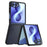 For Samsung Galaxy Z Flip8 Case Skin-Touch TPU + PC Matte Phone Back Cover - Transparent Black - 1