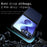 For Samsung Galaxy Z Flip8 Case Skin-Touch TPU + PC Matte Phone Back Cover - Transparent Black - 7