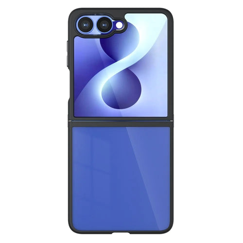 For Samsung Galaxy Z Flip8 Case TPU + PC Shockproof Phone Cover - Transparent - 1