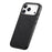 For iPhone 18 Pro Max / 17 Pro Max Magnetic Case Cloth Texture PC + TPU + PU Leather Anti-Scratch Phone Cover - Black - 2