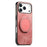 For iPhone 18 Pro / 17 Pro Stress Relief Retro Leather Back Cover Phone Case with Rotating Kickstand - Pink - 2
