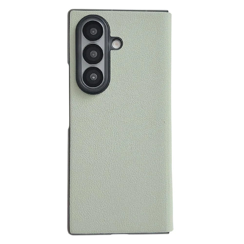 For Samsung Galaxy Z Fold8 Ultra Case Simple Design Shockproof PU + PC Phone Back Cover - Green - 1