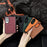 For Samsung Galaxy Z Fold8 Magnetic Case Lychee Grain Leather + PC Hinge Protection Phone Cover - Wine Red - 4
