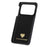 For iPhone 18 Pro Max / 17 Pro Max Case Litchi Texture Leather Coated PC Mobile Back Cover - Black - 4