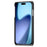 For iPhone 18 Pro Max / 17 Pro Max Case Litchi Texture Leather Coated PC Mobile Back Cover - Black - 5
