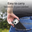 For iPhone 18 Pro Max / 17 Pro Max Case Litchi Texture Leather Coated PC Mobile Back Cover - Black - 7