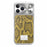 For iPhone 18 Pro / 17 Pro Magnetic Case Snake Pattern Anti-Scratch PU Leather + PC + TPU Phone Cover - Yellow - 3