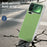 For iPhone 18 Pro / 17 Pro Magnetic Case Fine Grid Texture Leather + PC + TPU Phone Cover - Green - 4