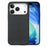 For iPhone 18 Pro / 17 Pro Case Carbon Fiber Texture PU Leather + PC + TPU Phone Cover - Black - 1