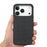 For iPhone 18 Pro / 17 Pro Case Carbon Fiber Texture PU Leather + PC + TPU Phone Cover - Black - 3