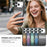 For iPhone 18 Pro / 17 Pro Magnetic Case PU Leather + PC + TPU Gradient Phone Cover - Black - 7