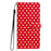 For Samsung Galaxy S26+ Case Heart Pattern PU Leather Flip Wallet Stand Phone Cover with Wrist Strap - Red - 7