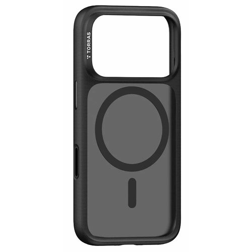 TORRAS Guardian-Mag Series for iPhone 18 Pro / 17 Pro Magnetic Case Skin-Touch Matte PC + TPU Phone Cover - Black - 1
