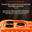 For iPhone 17 Pro Max Metal Case Perforated Heat Dissipation Shockproof Aluminum Alloy Frameless Phone Cover - Orange - 6