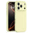 For iPhone 18 Pro Max / 17 Pro Max Case Precision Fit PC + Liquid Silicone Protective Phone Cover with Microfiber Lining - Yellow - 1