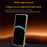 For Samsung Galaxy Z Flip8 Case Magnetic Rotating Kickstand Clear PC Phone Cover - Gold - 3