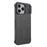 For iPhone 18 Pro Max / 17 Pro Max Magnetic Case Lens Frame Kickstand Matte PC Frameless Phone Cover - Black - 3