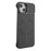 For iPhone 13 Magnetic Case Lens Frame Kickstand Matte PC Frameless Phone Cover - Black - 3