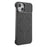 For iPhone 14 Magnetic Case Lens Frame Kickstand Matte PC Frameless Phone Cover - Black - 2