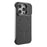 For iPhone 14 Pro Magnetic Case Lens Frame Kickstand Matte PC Frameless Phone Cover - Black - 3