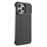 For iPhone 15 Pro Max Magnetic Case Lens Frame Kickstand Matte PC Frameless Phone Cover - Black - 3