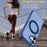 For iPhone 16 Case with Rotating Magnetic Kickstand PC + TPU Skin-Touch Phone Cover - Sapphire - 3