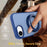 For iPhone 17e / 16e Case with Rotating Magnetic Kickstand PC + TPU Skin-Touch Phone Cover - Sapphire - 7