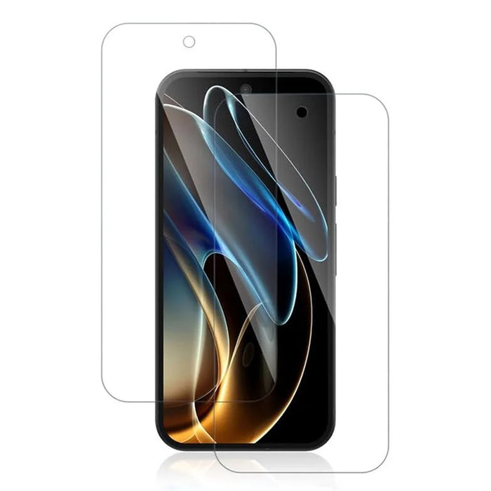 2Pcs For Google Pixel 11 Pro XL HD Clear Screen Protector Anti-Explosion 2.5D Arc Edge Tempered Glass Screen Film - 1
