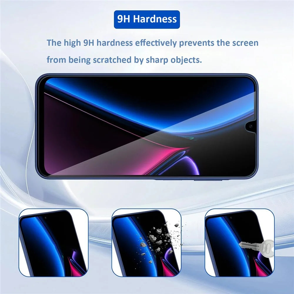 2Pcs For Samsung Galaxy A17 5G  /  A17 4G HD Clear Screen Protector Anti-Explosion 2.5D Arc Edge Tempered Glass Screen Film - 4