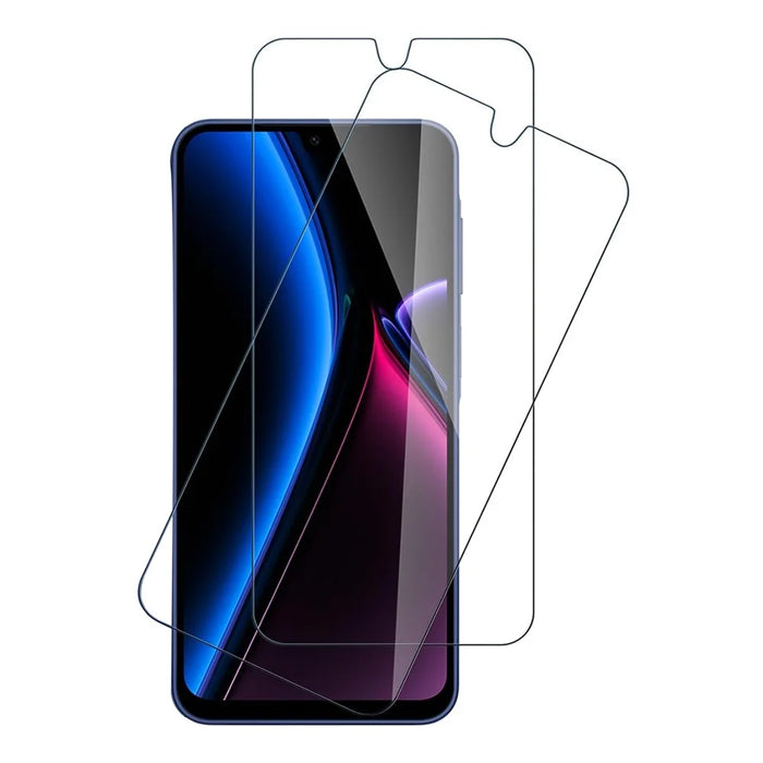 2Pcs For Samsung Galaxy A27 5G HD Clear Screen Protector Anti-Explosion 2.5D Arc Edge Tempered Glass Screen Film - 1