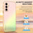SINGIUZOO For Samsung Galaxy A56 5G Case Electroplated AG Matte Gradient Color PC + TPU Phone Cover - Pink - 5