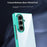 For Samsung Galaxy Z Fold8 Ultra Case Electroplated Frame Hard PC Clear Phone Cover - Green - 6