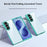 For Samsung Galaxy Z Fold8 Ultra Case Electroplated Frame Hard PC Clear Phone Cover - Green - 7